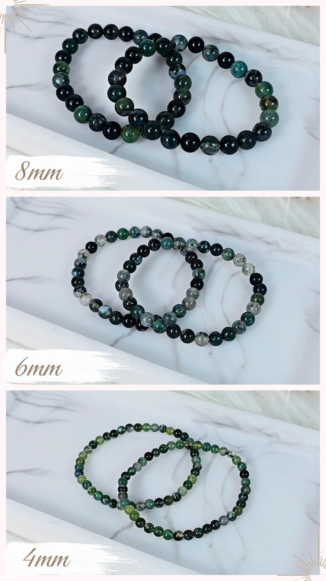 MOSS AGATE Bracelet