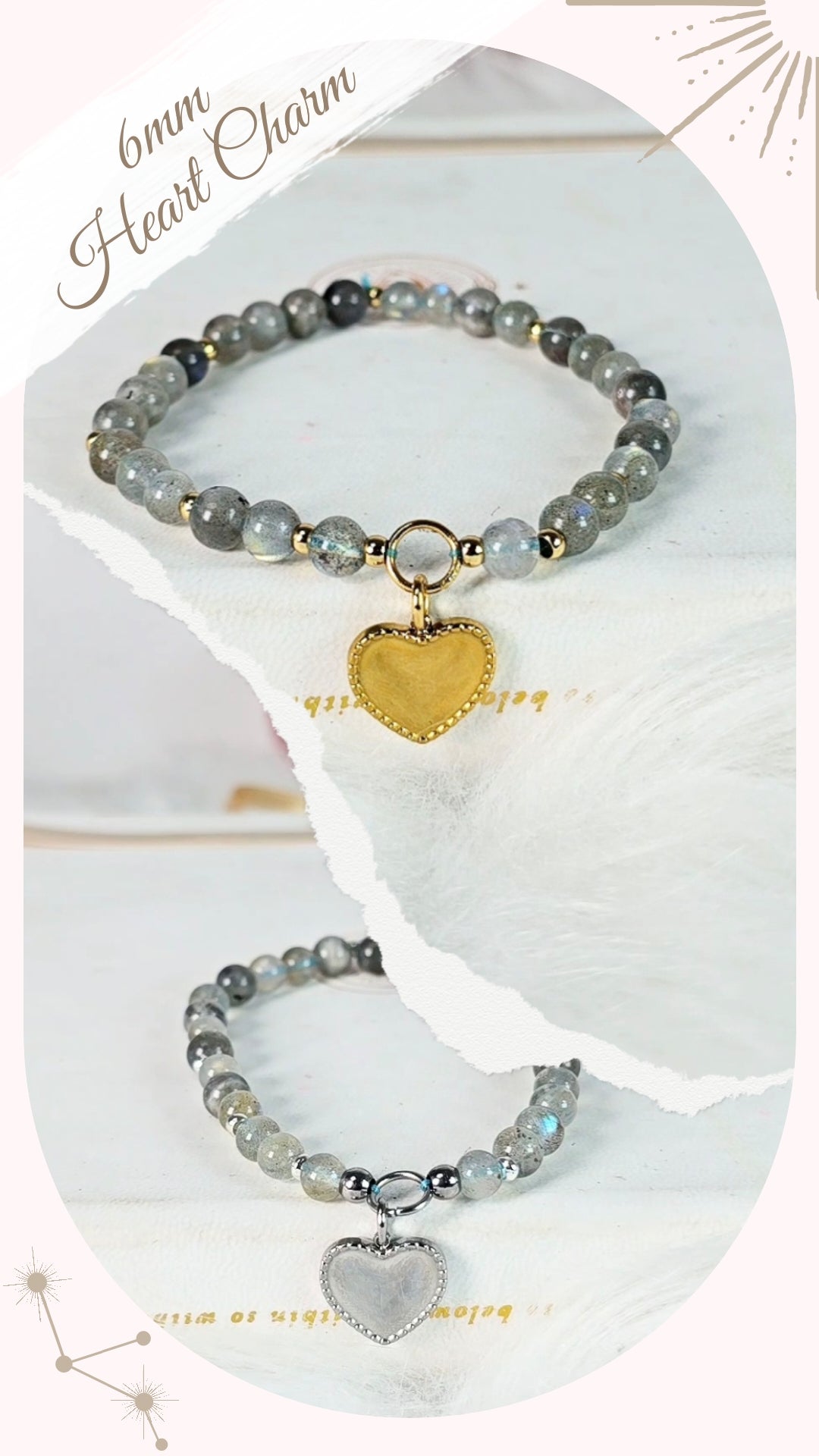 DESIGNS & CHARMS Labradorite Bracelet