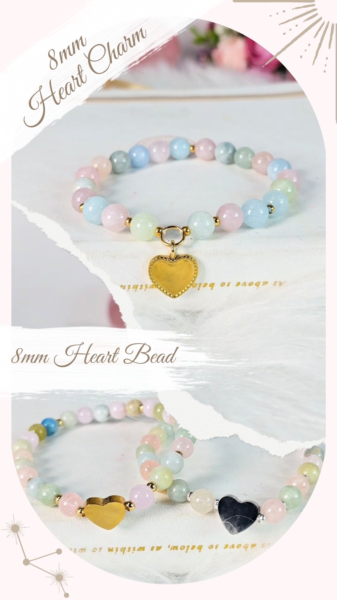 DESIGNS & CHARMS Beryll Bracelet
