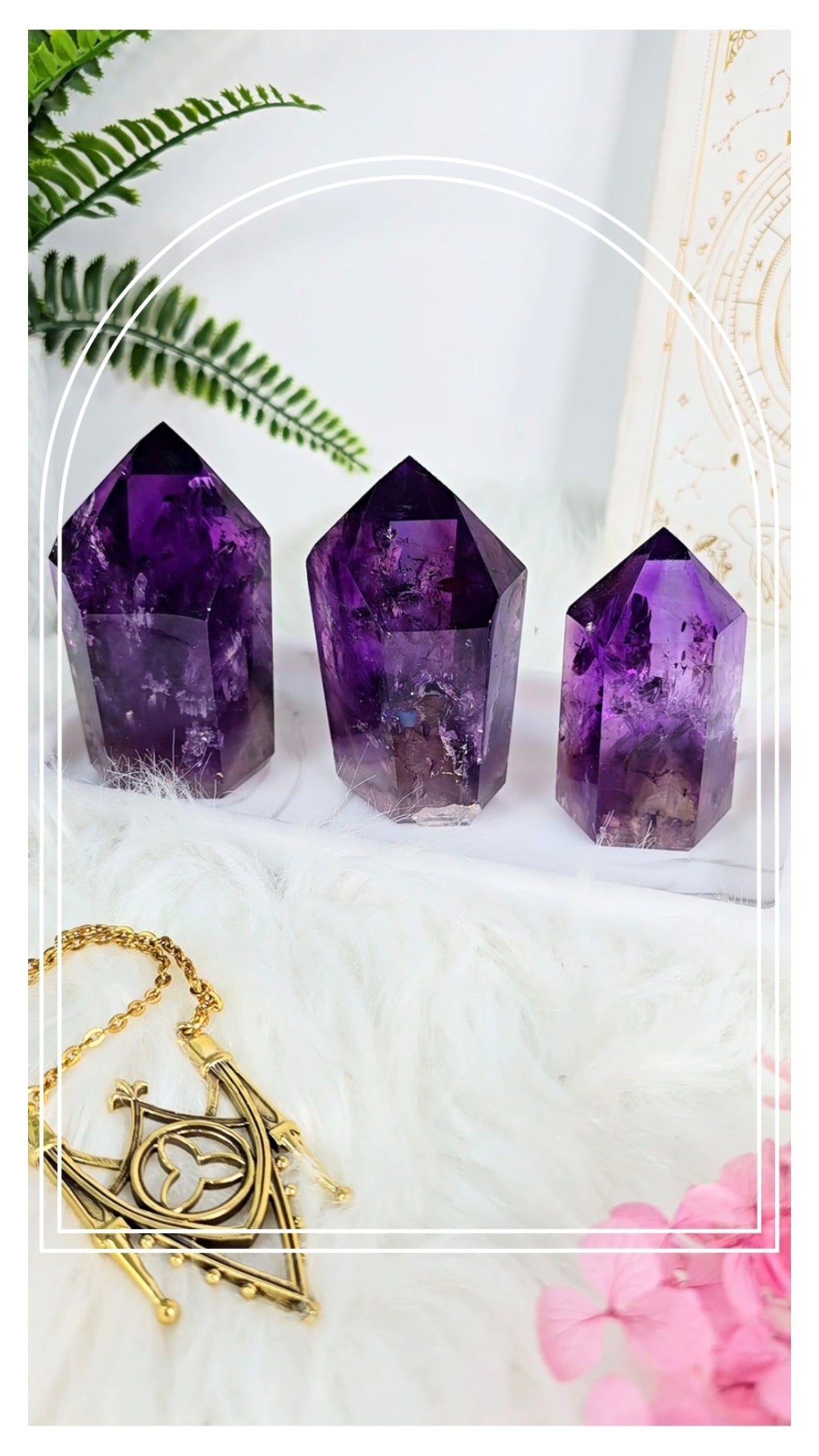 Extra Quality Amethyst Points