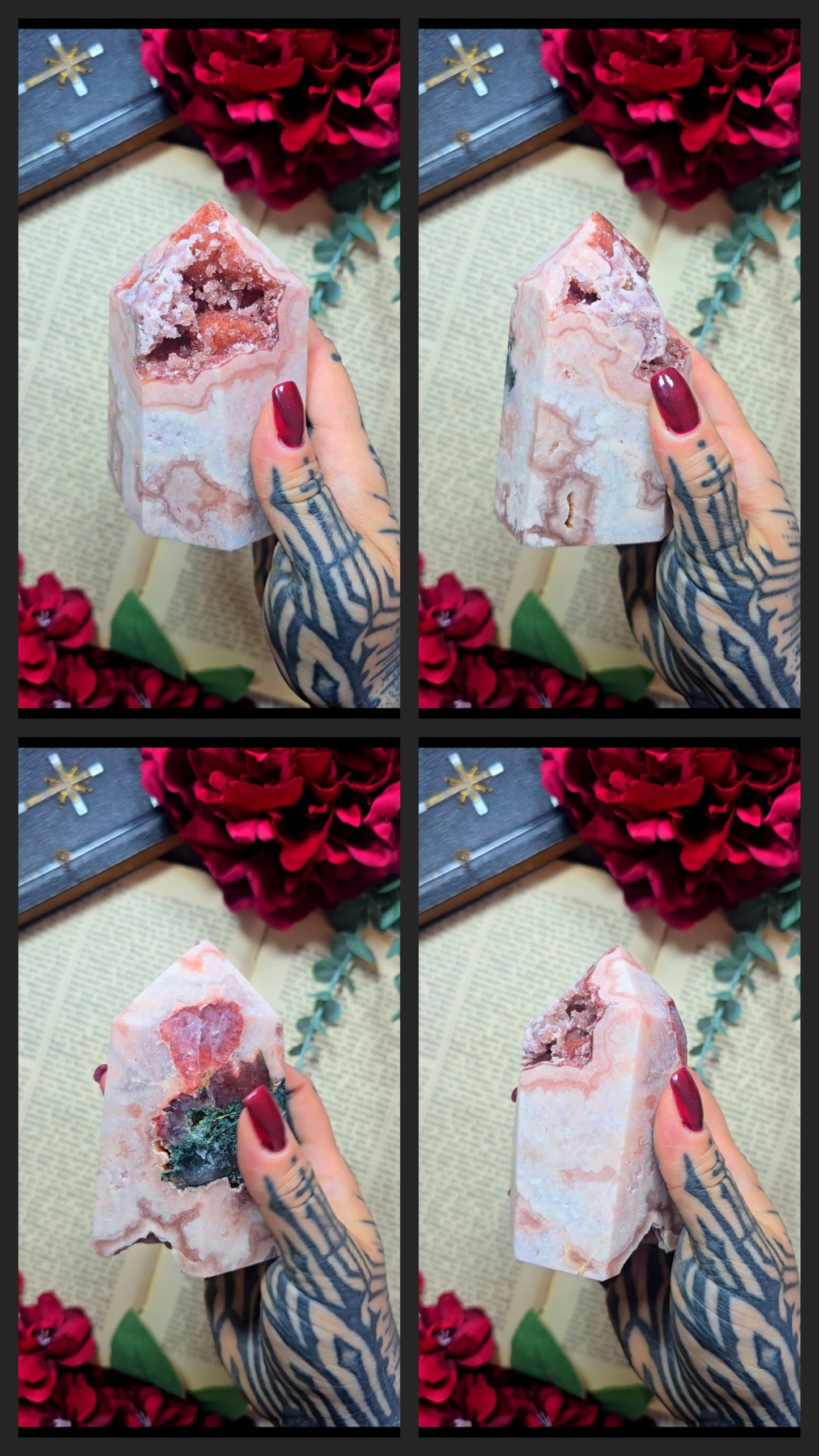 Pink Amethyst Tower CT889