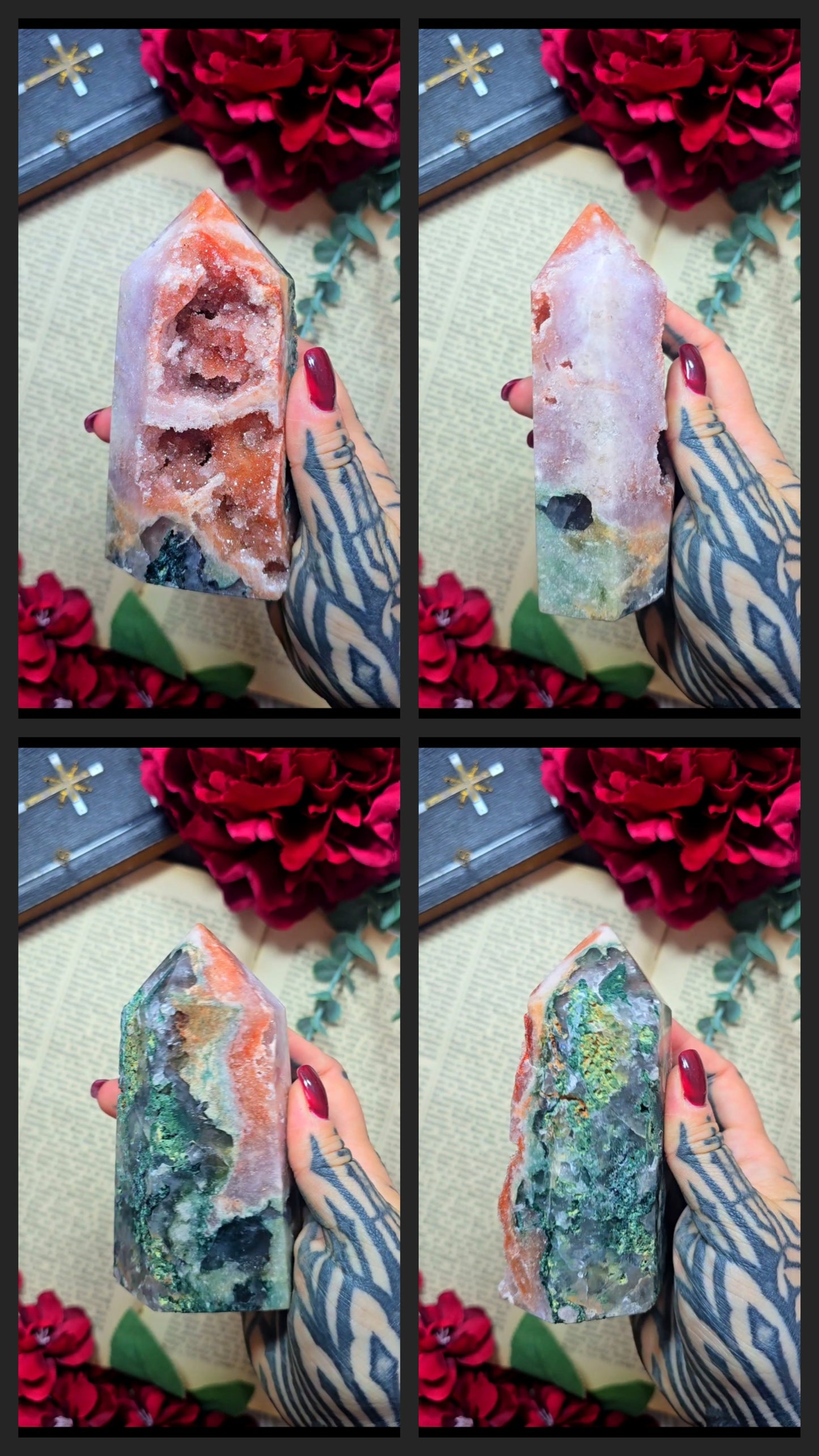 Pink Amethyst Tower CT888
