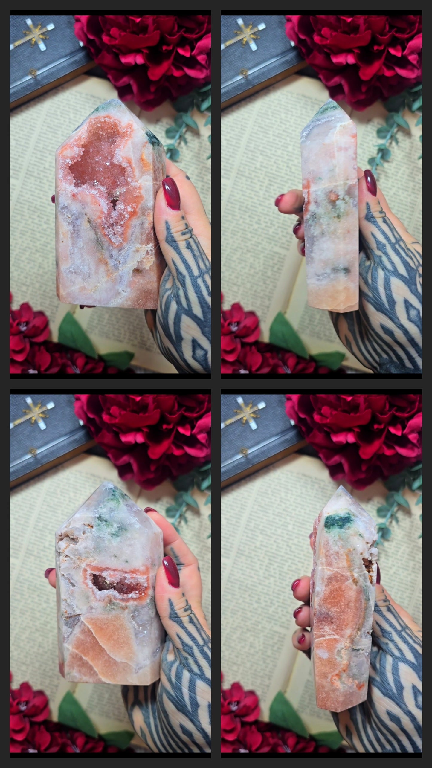 Pink Amethyst Tower CT886