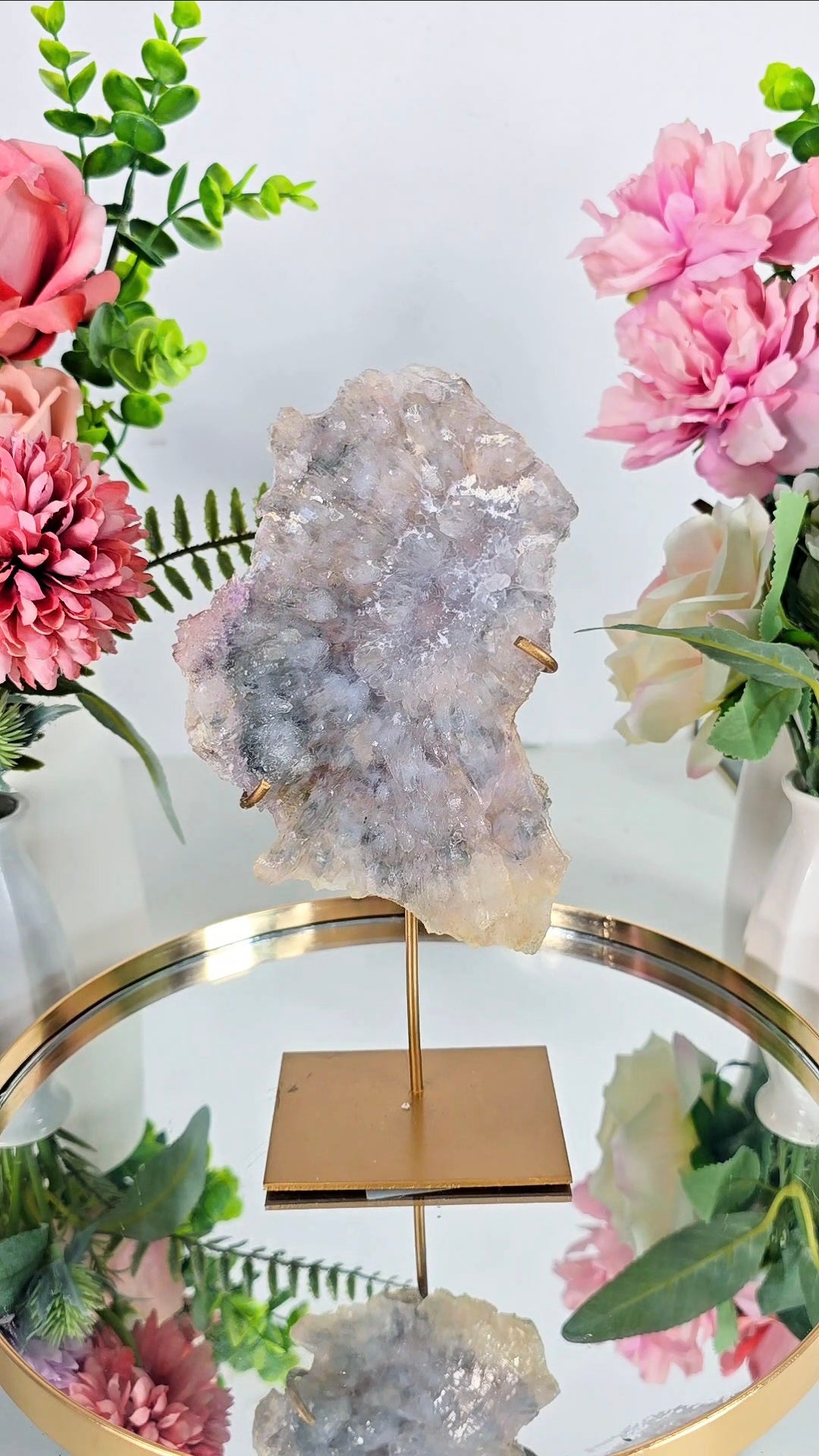 Flower Amethyst on Stand CFLX206