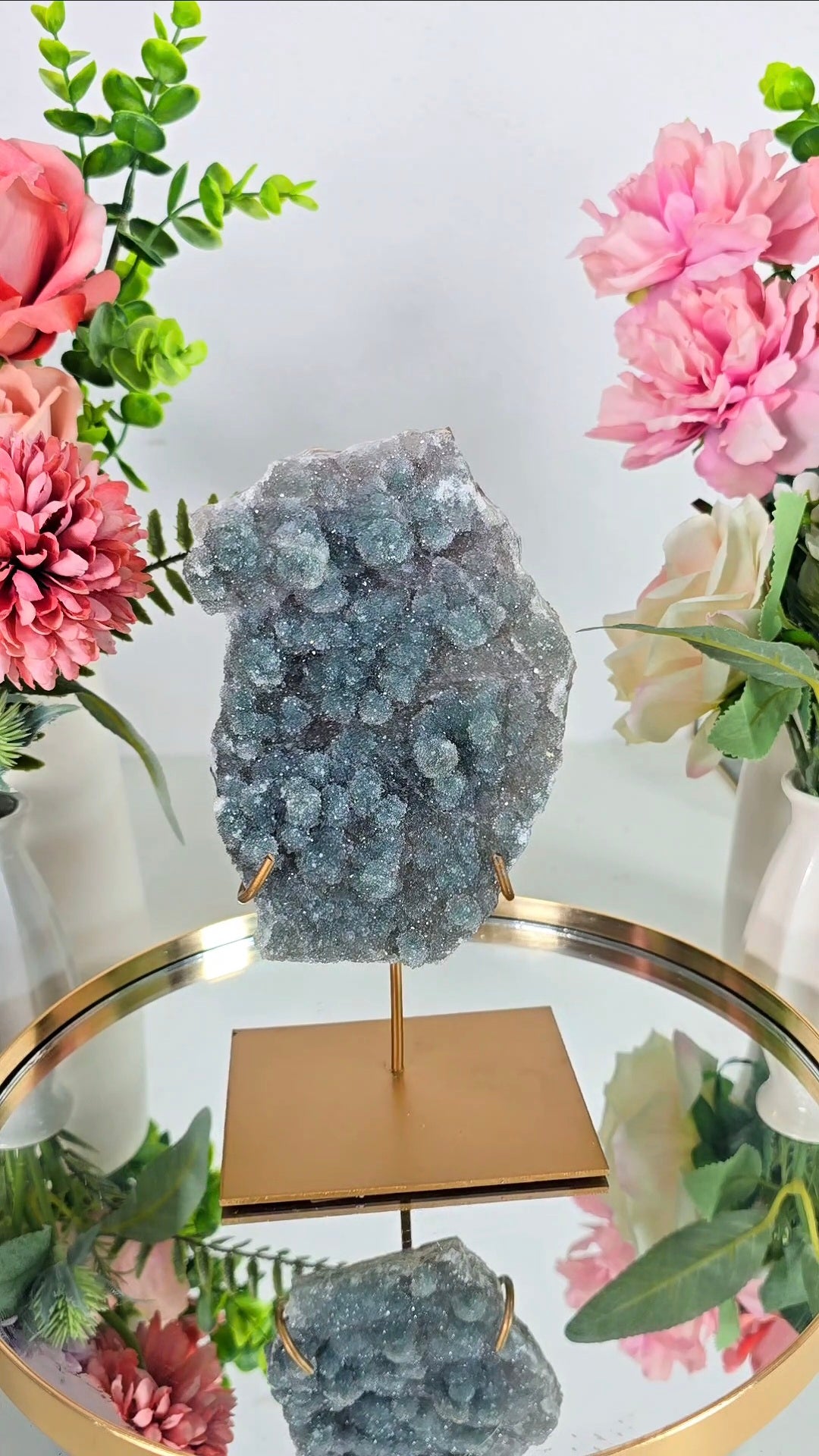 Flower Amethyst on Stand CFLX208
