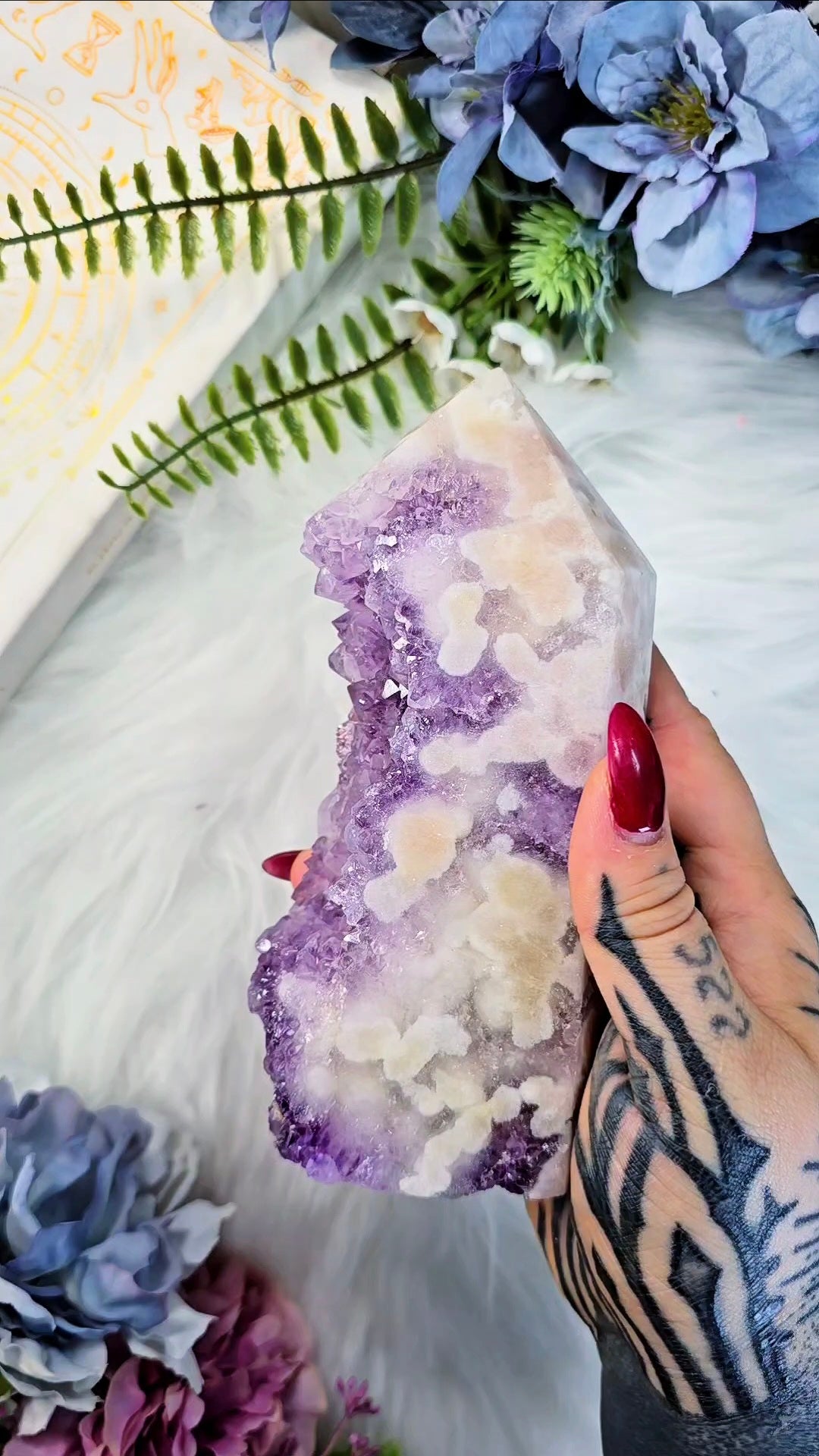 Pink Amethyst tower CT460