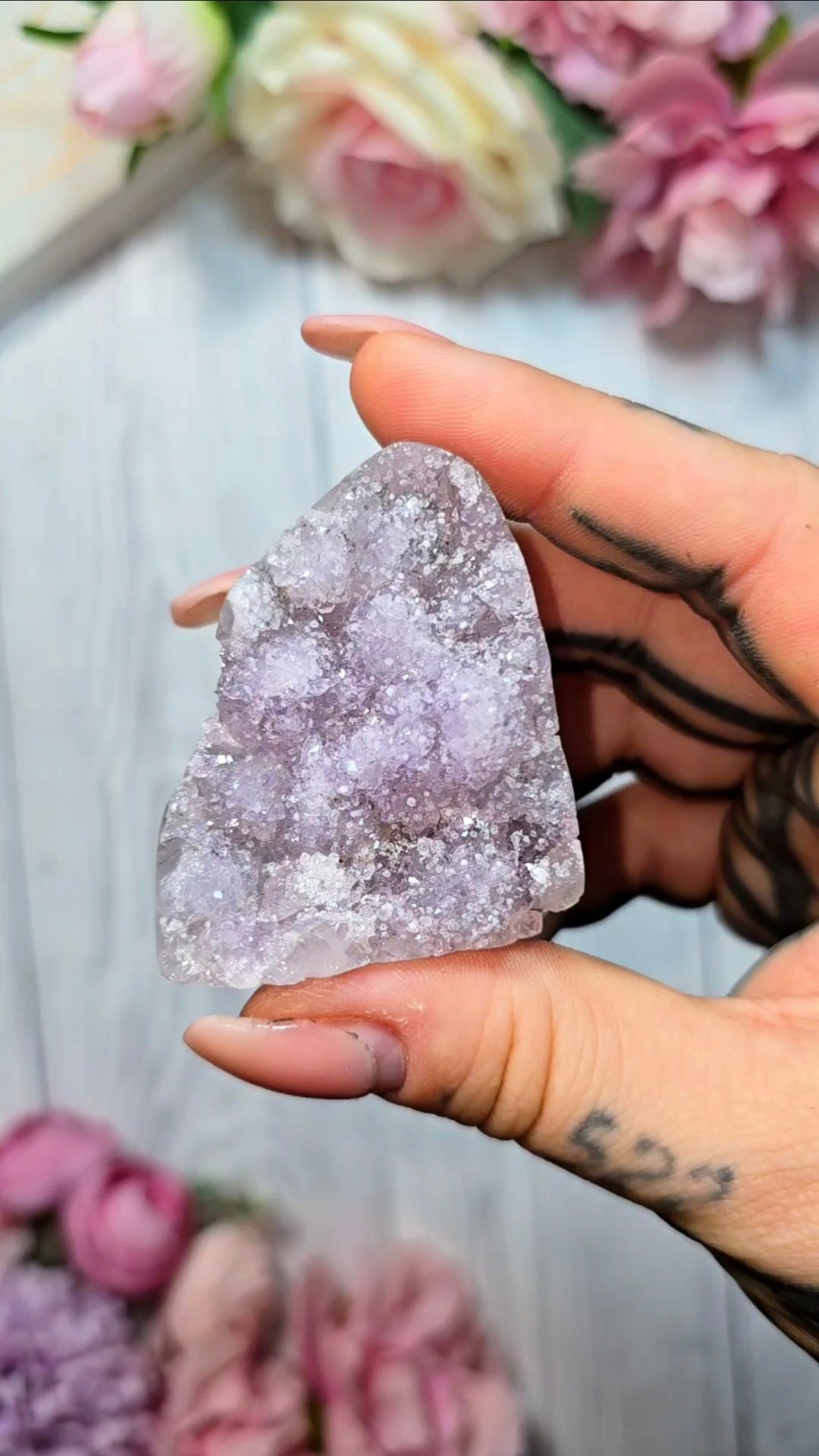 Rainbow Amethyst Cut Base 13