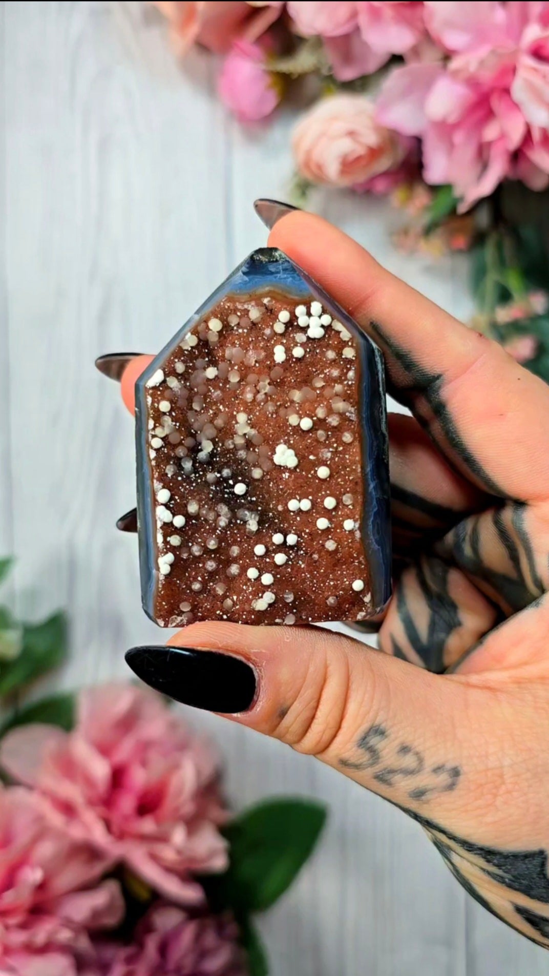 Druzy Agate tower CT501