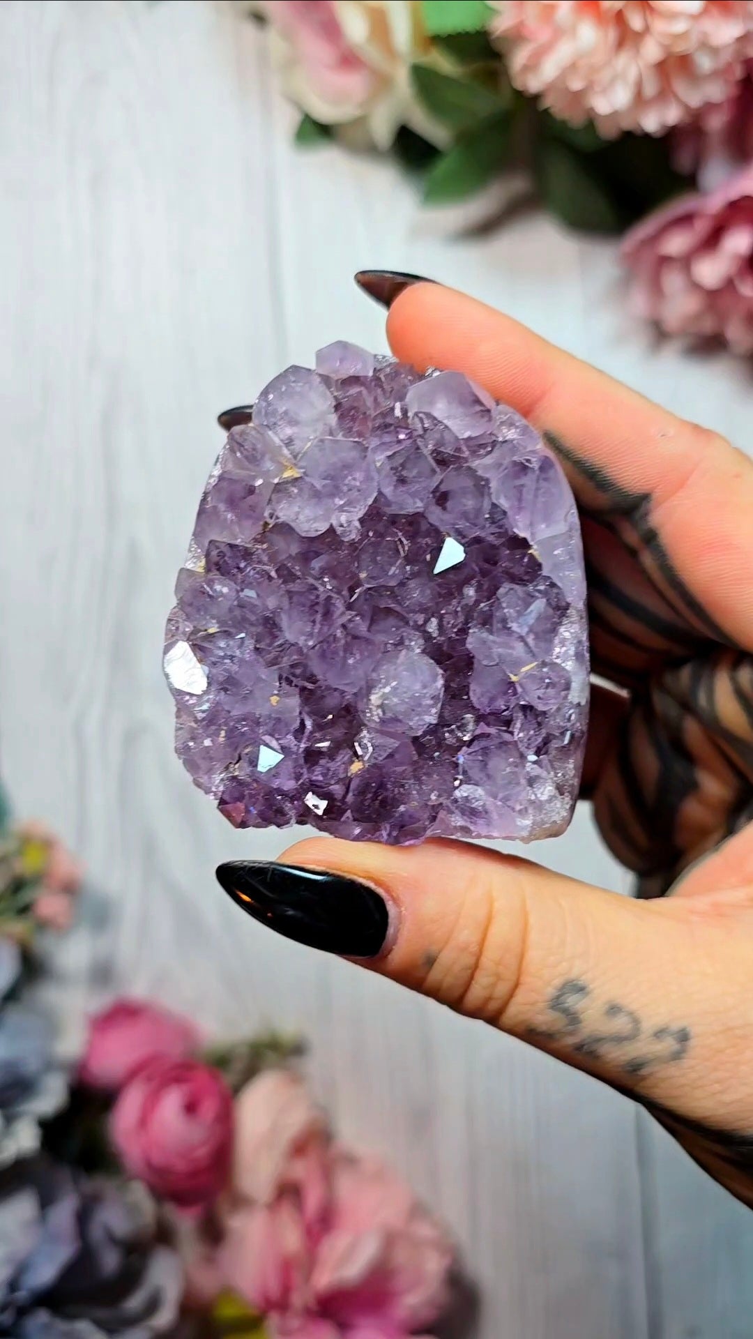 Rainbow Amethyst Cut Base 34