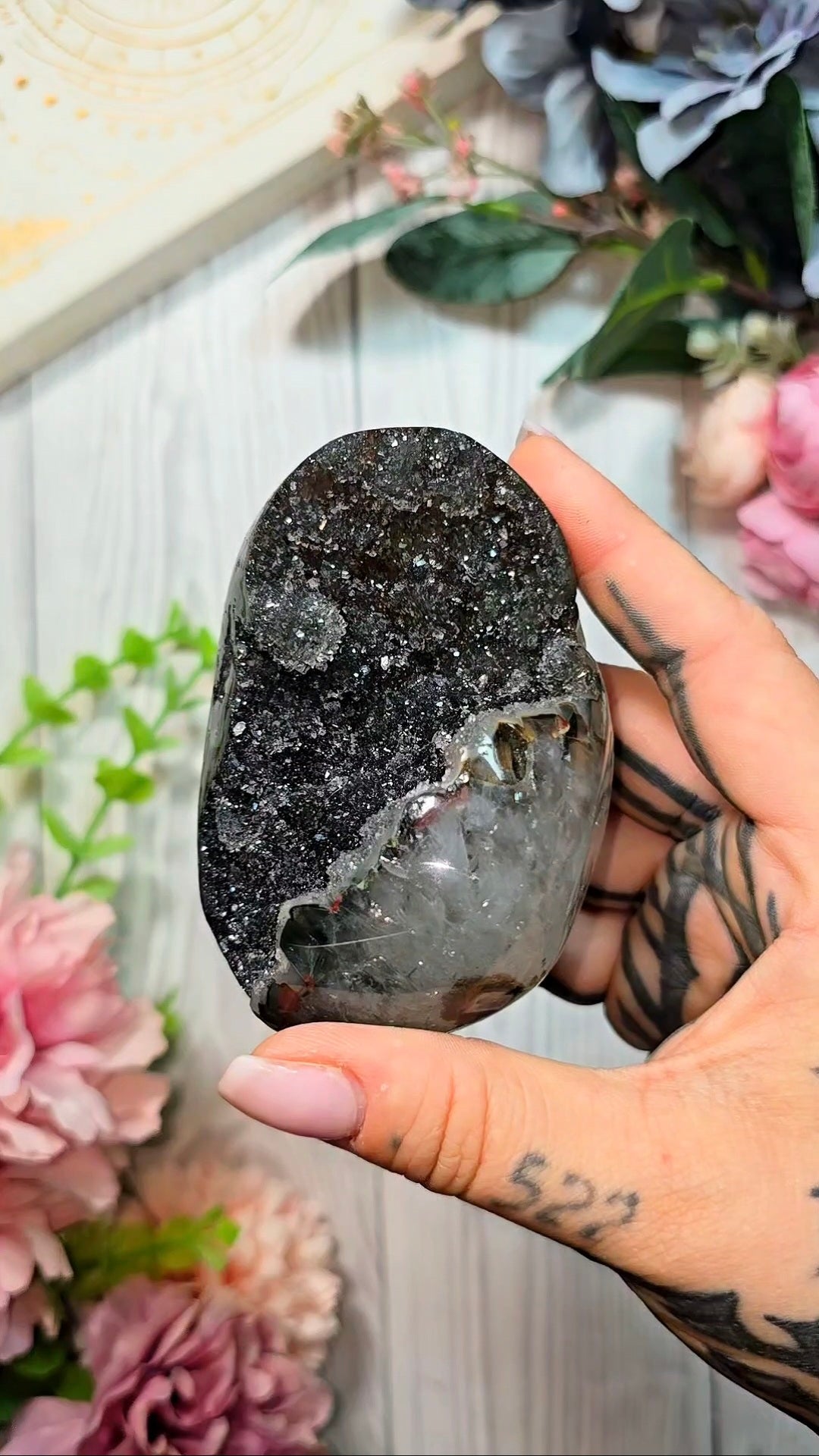 Rainbow Amethyst Cut Base 55