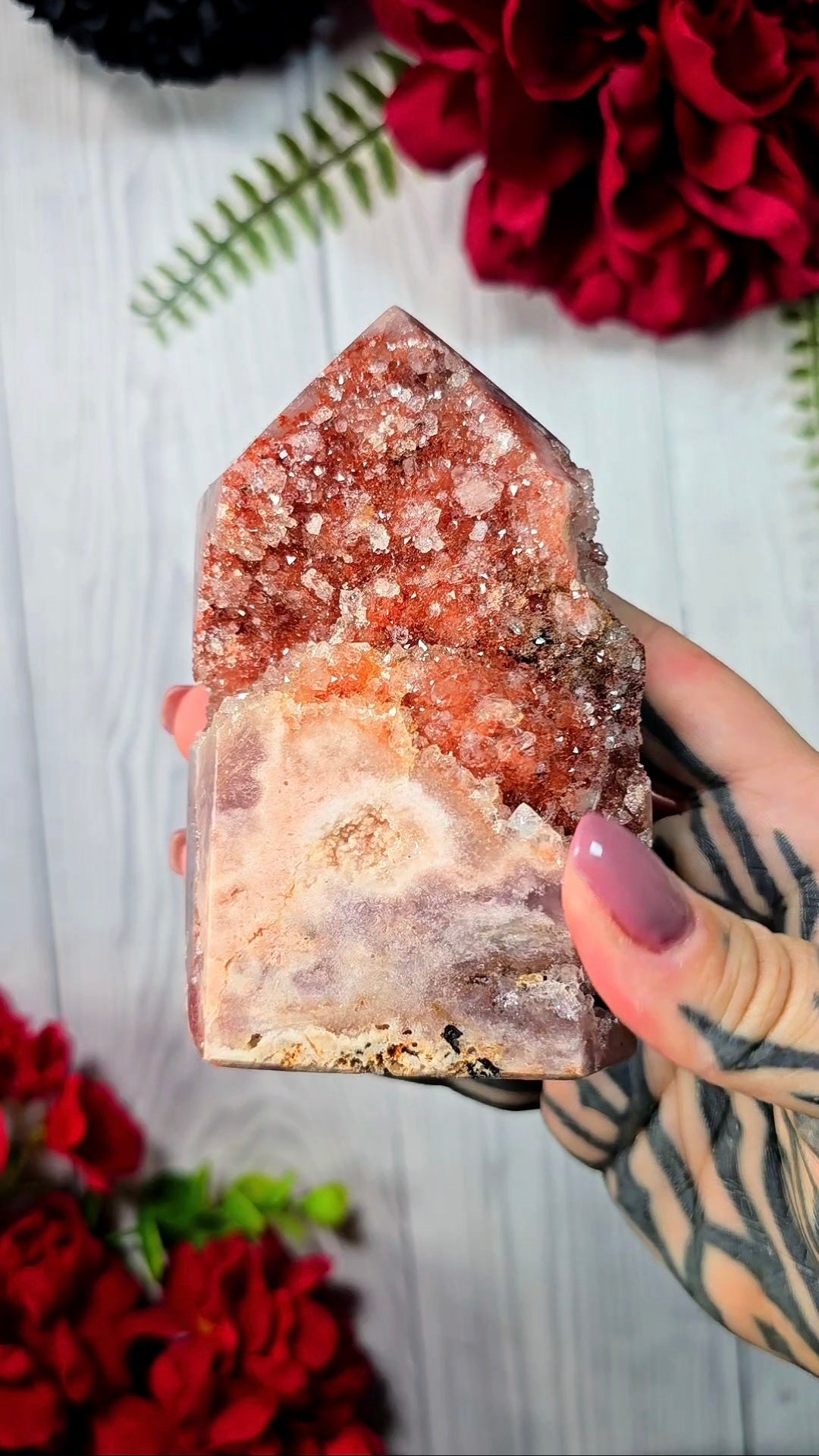 Pink Amethyst tower CT623