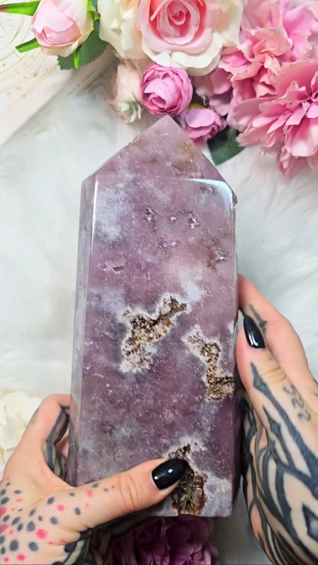 Pink Amethyst tower CT718