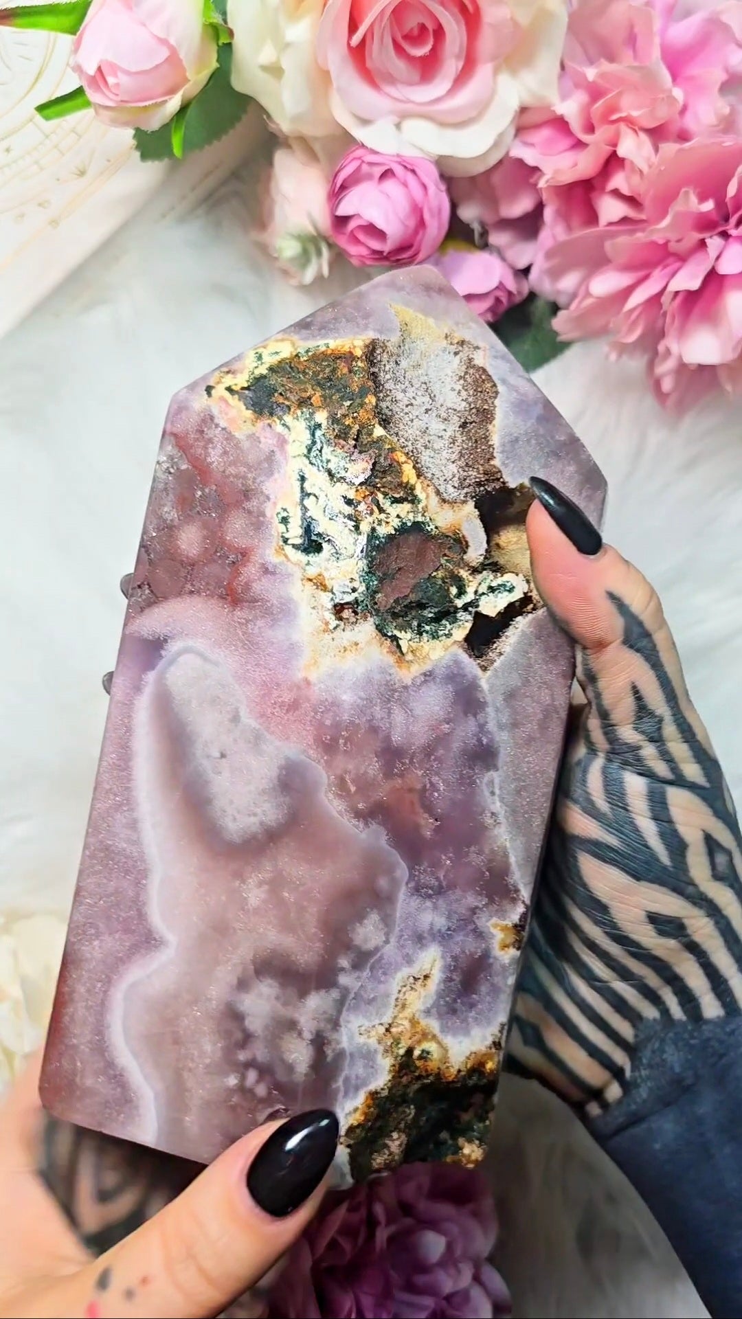 Pink Amethyst tower CT719