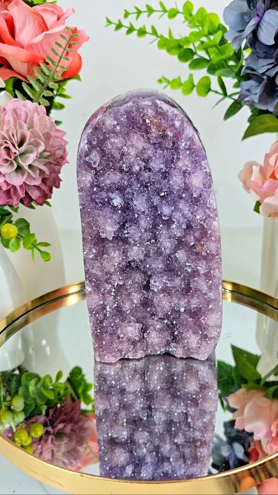 Rainbow Amethyst Cut Base 91
