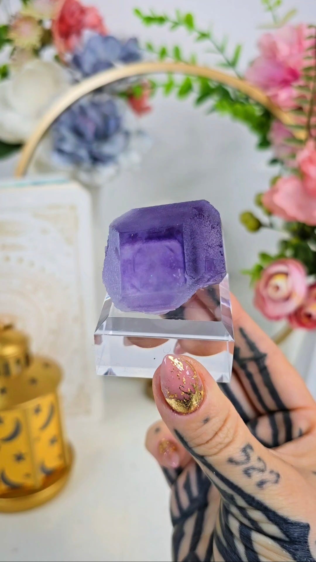 Purple Tanzanite Fluorite