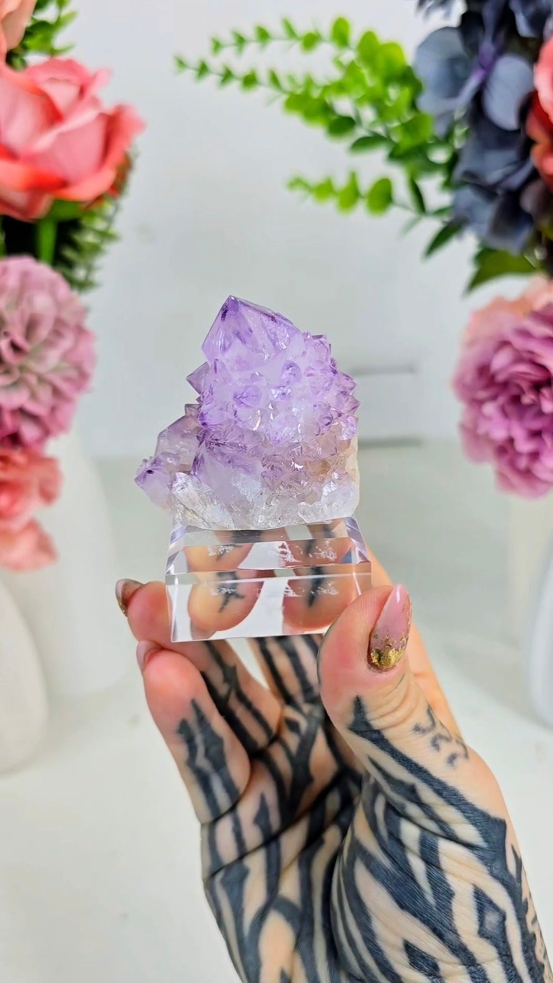 Spirit Quartz / Cactus Amethyst