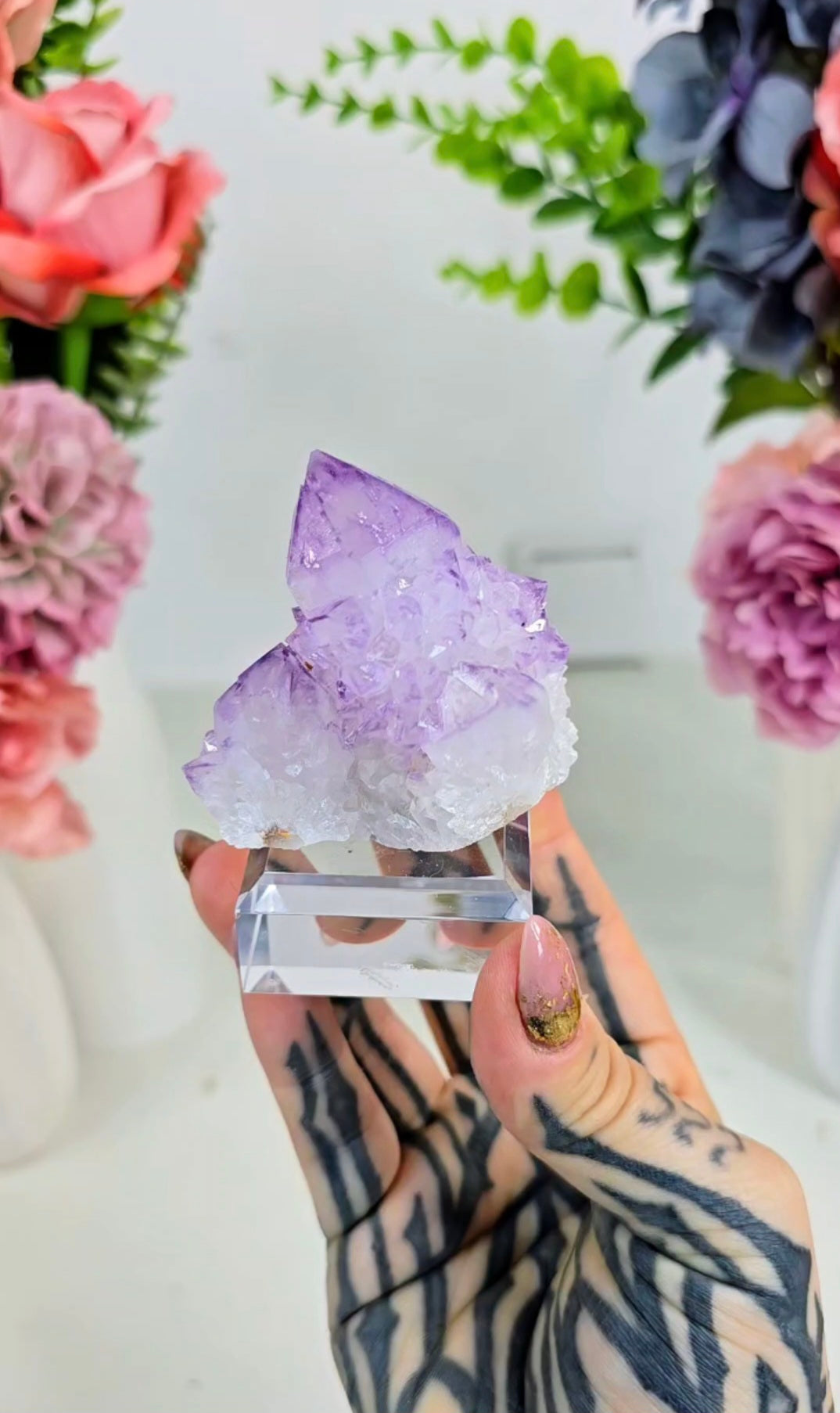Spirit Quartz / Cactus Amethyst