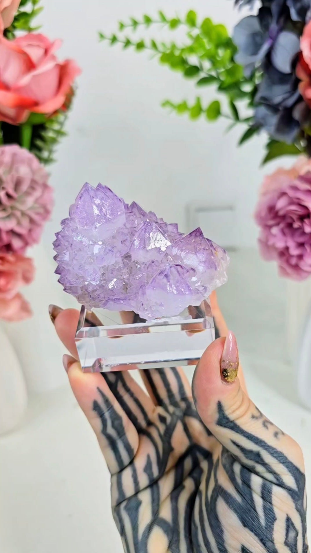 Spirit Quartz / Cactus Amethyst