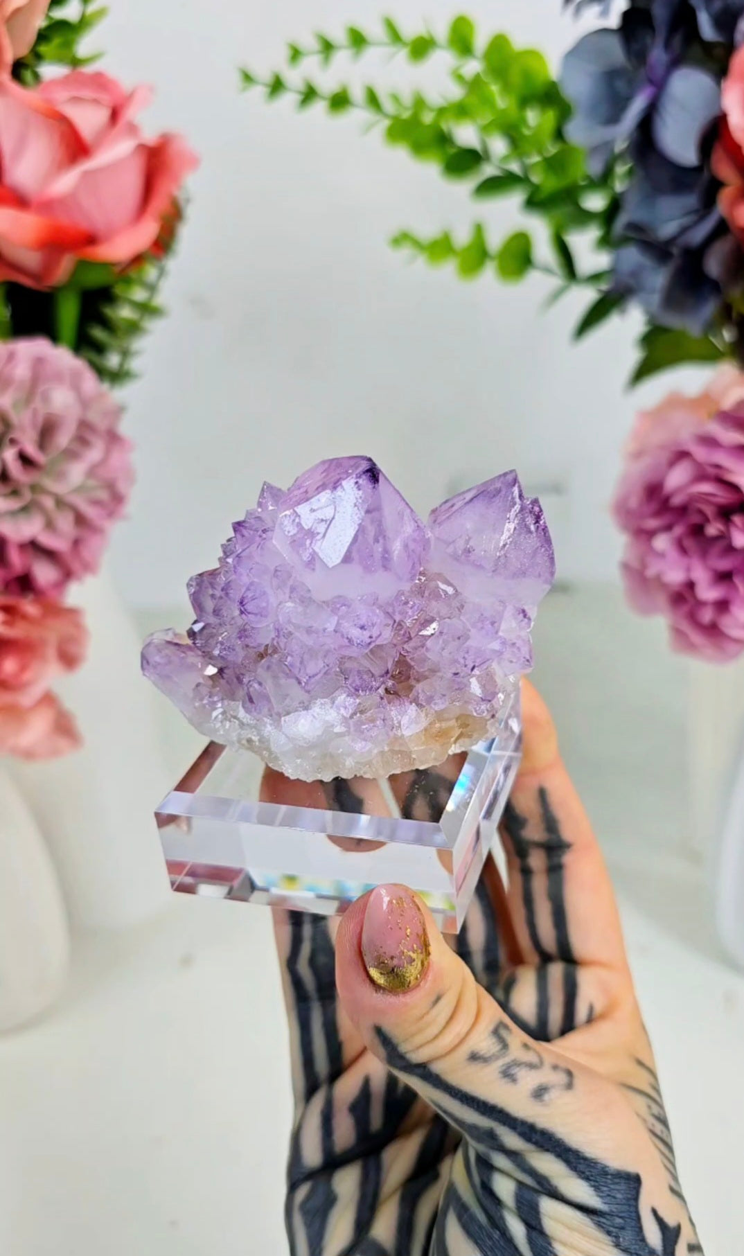 Spirit Quartz / Cactus Amethyst