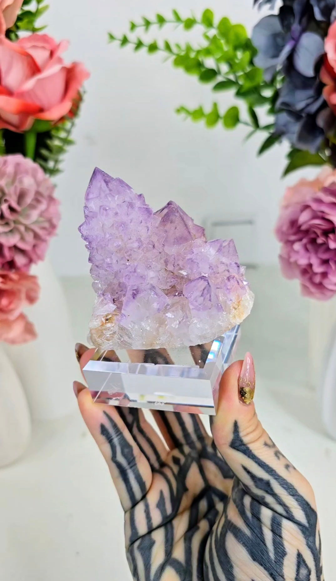 Spirit Quartz / Cactus Amethyst