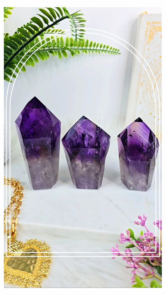 Extra Quality Amethyst Points