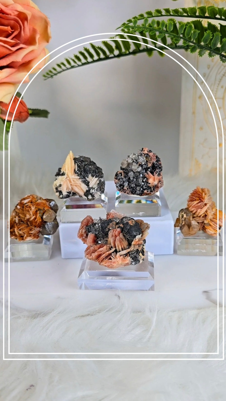 Baryte with Cerrusite and Galena