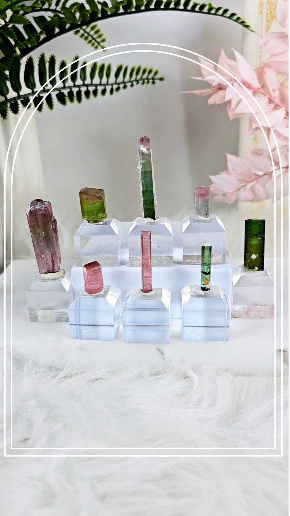 Stunning Tourmaline Specimen — Unique Mineral Display Piece