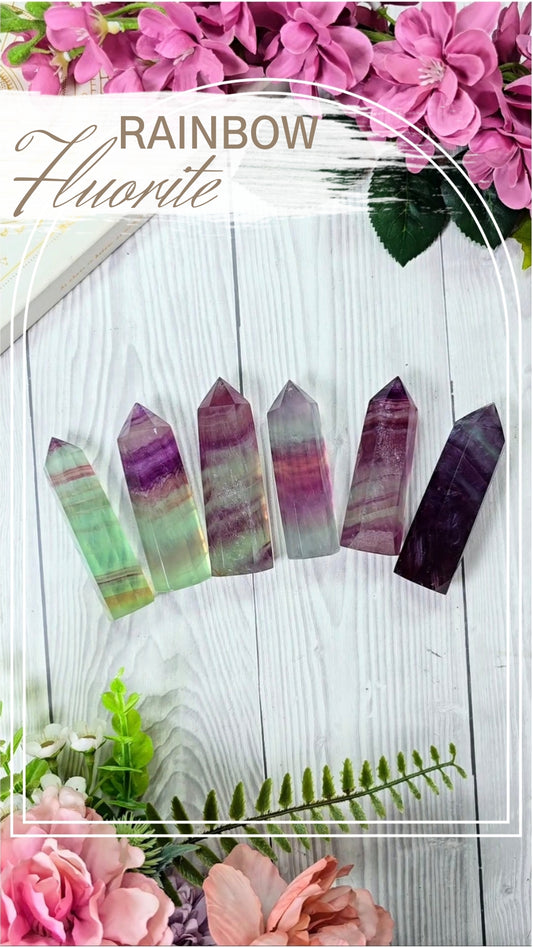 Rainbow Fluorite Towers