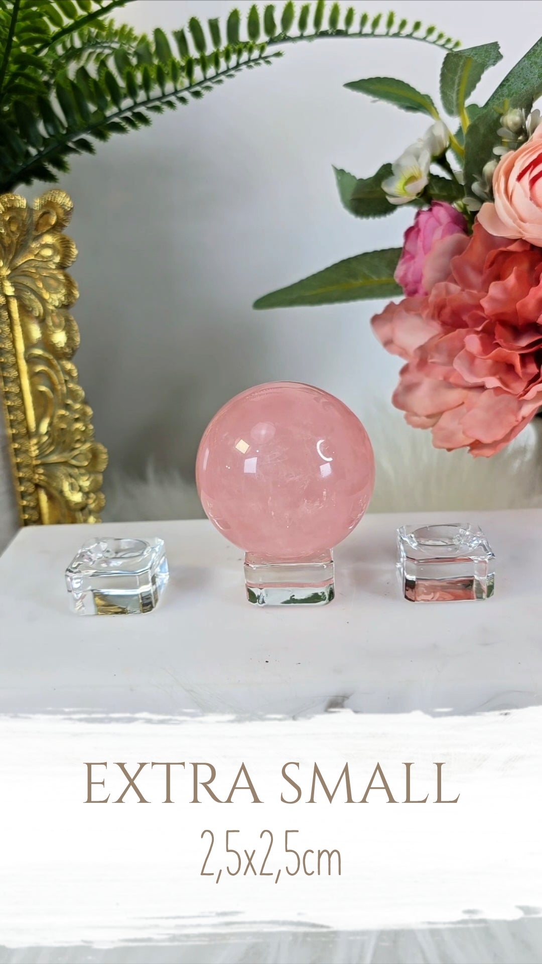 Clear Acrylic Sphere Stands