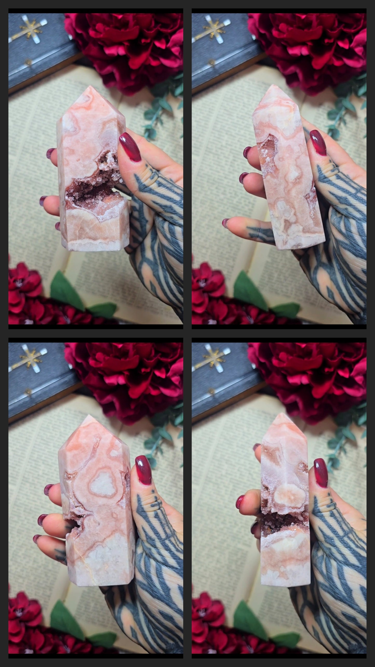 Pink Amethyst Tower CT882
