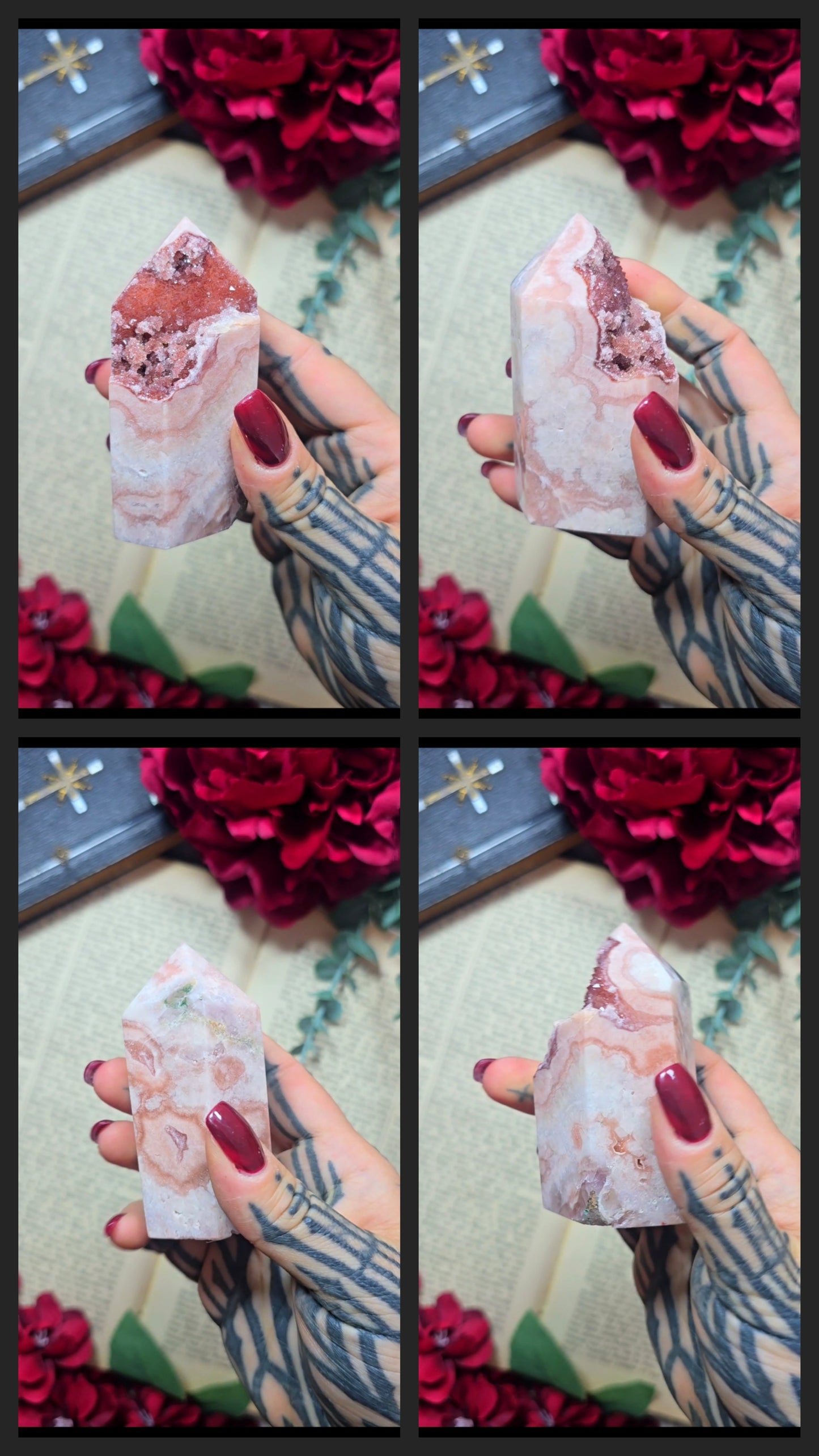 Pink Amethyst Tower CT881
