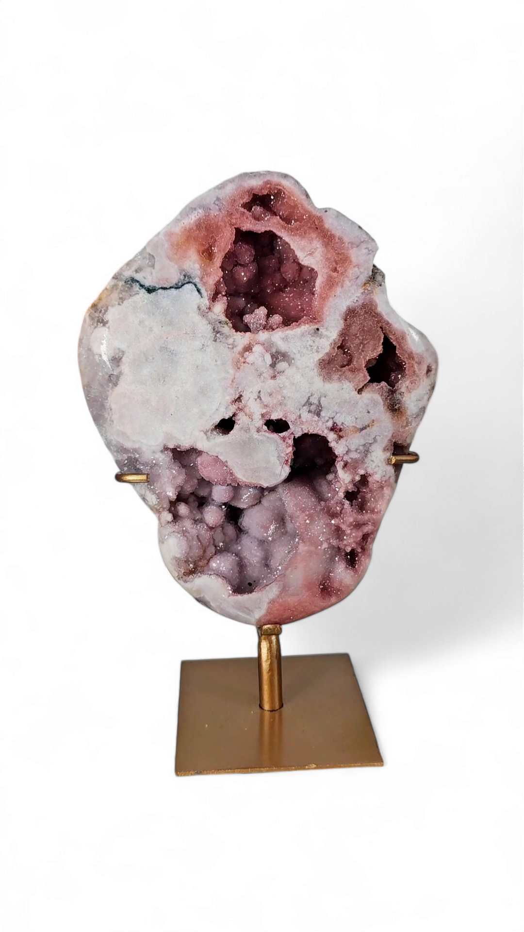 Pink Amethyst Slab on Stand 19