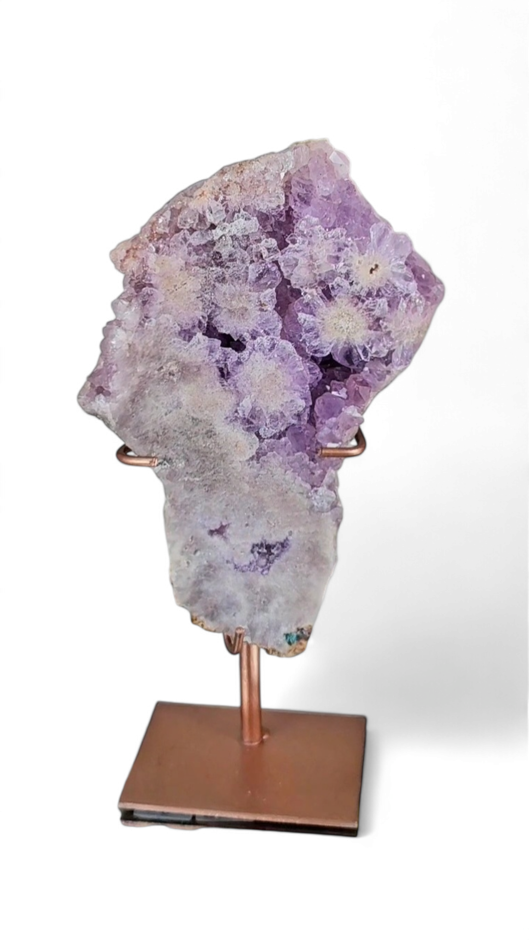 Pink Amethyst Slab on Stand 12