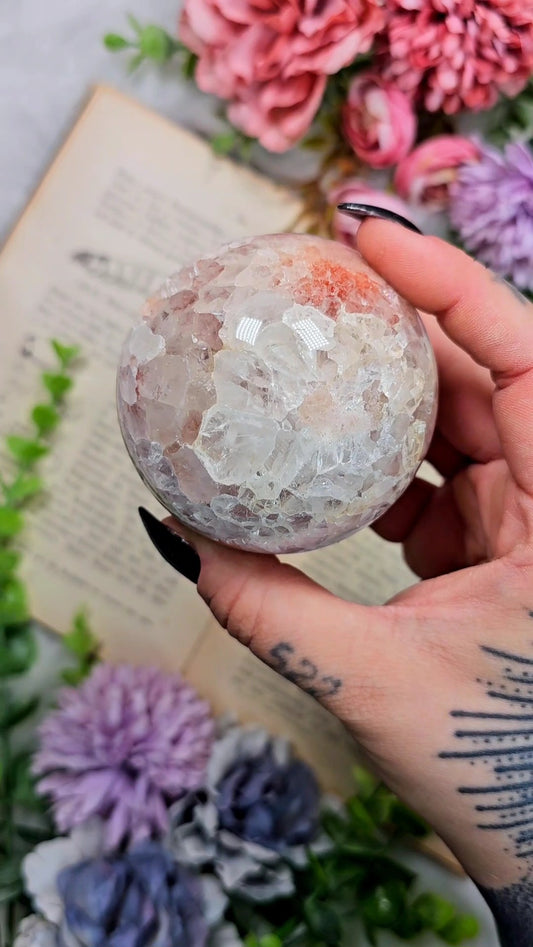 Pink Amethyst Sphere CS21