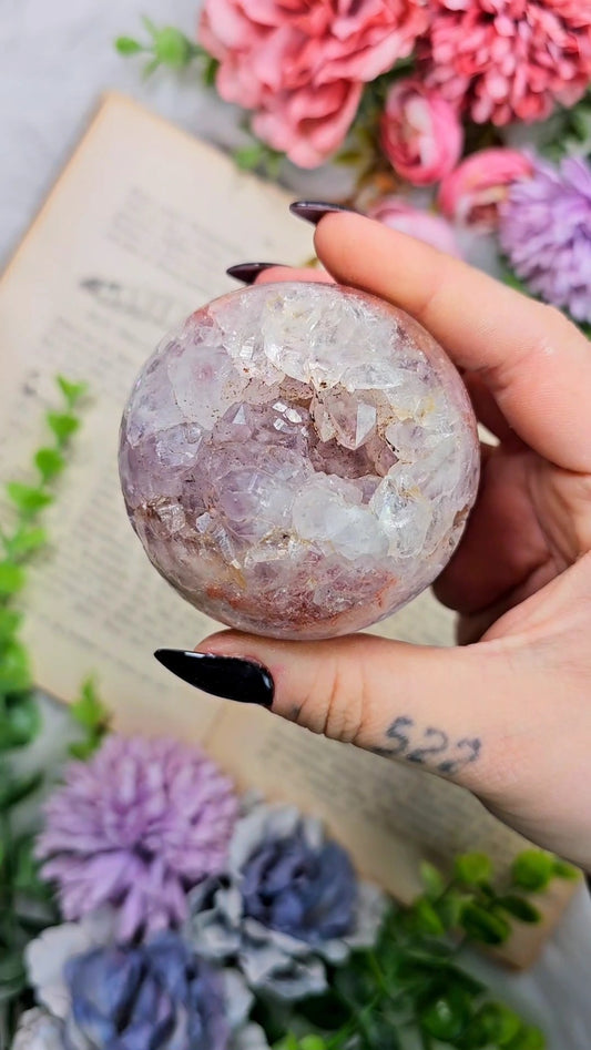 Pink Amethyst Sphere CS23