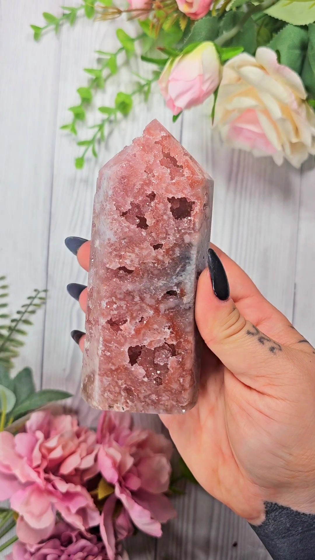 Pink Amethyst tower CT65