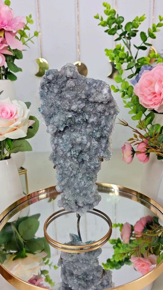 Flower Amethyst on Stand FL13