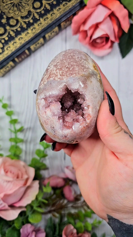 Pink Amethyst Egg CE03