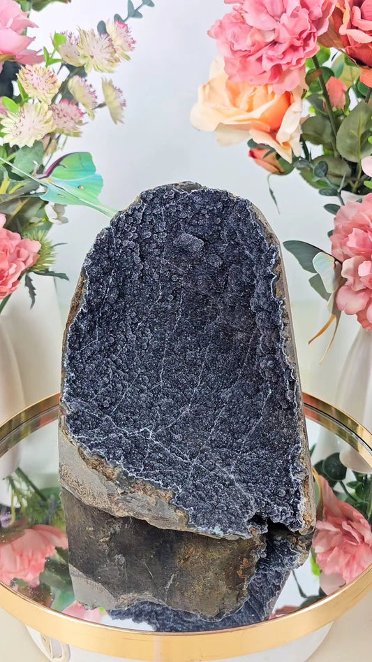 Black Amethyst Cut Base R07