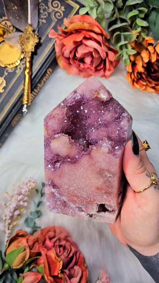 Pink Amethyst tower CT269