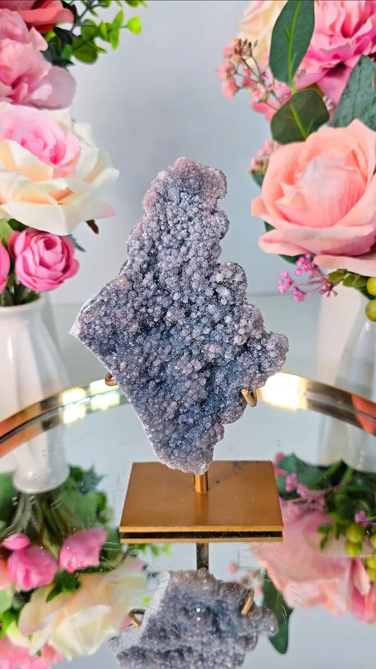 Flower Amethyst on Stand FL13