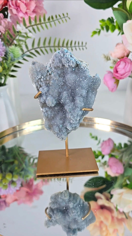 Flower Amethyst on Stand CFLX213