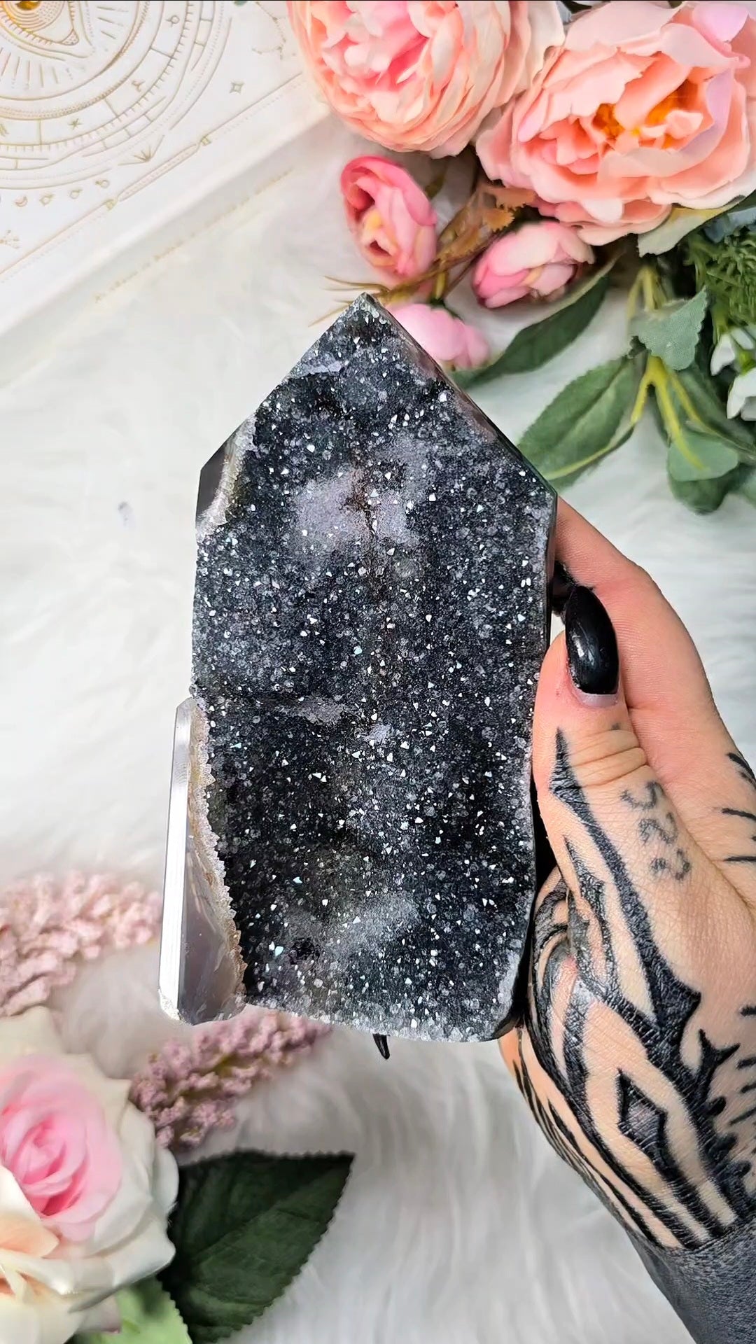 Druzy Agate Tower CT420