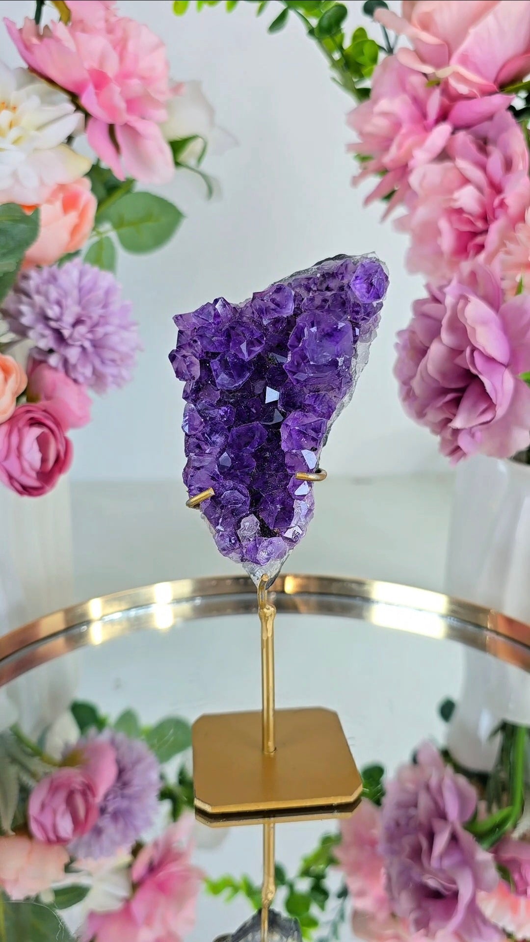 Amethyst on Stand