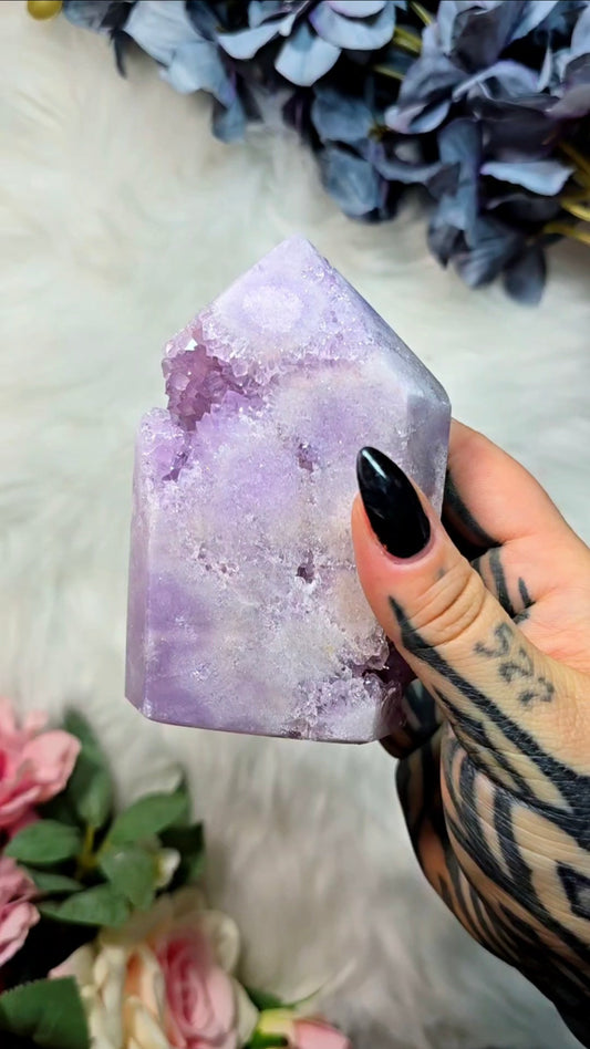 Pink Amethyst tower CT515