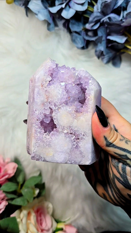 Pink Amethyst tower CT517