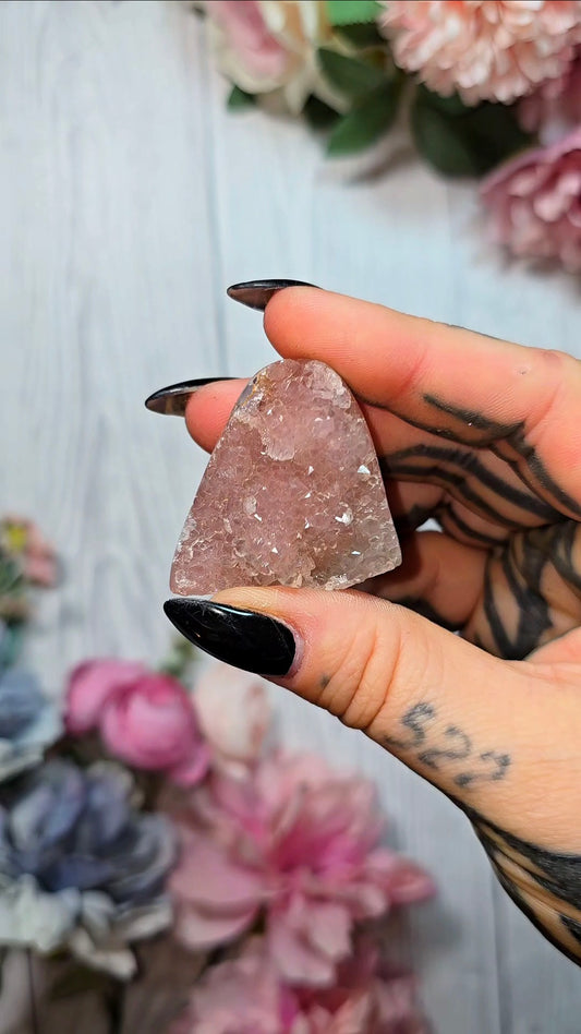 Rainbow Amethyst Cut Base 25