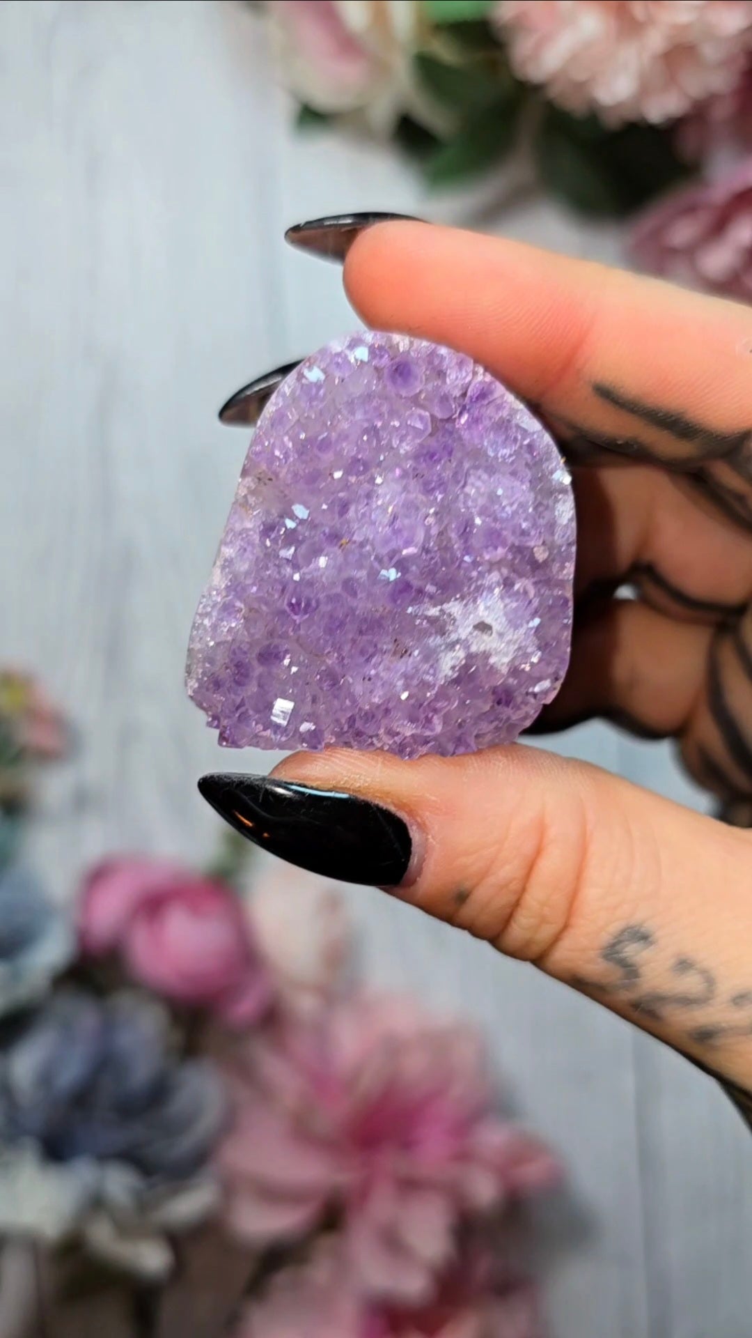 Rainbow Amethyst Cut Base 26