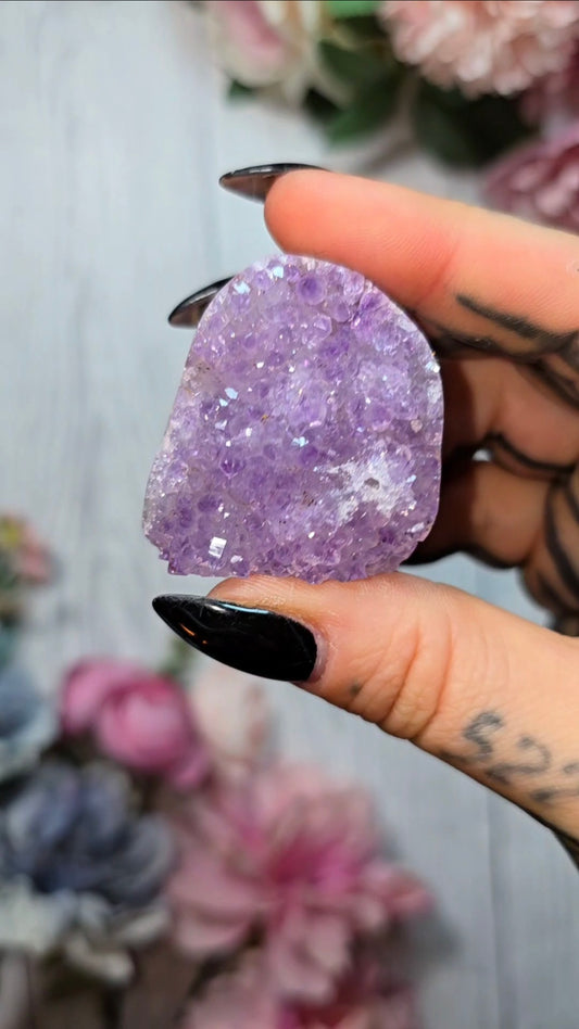 Rainbow Amethyst Cut Base 26