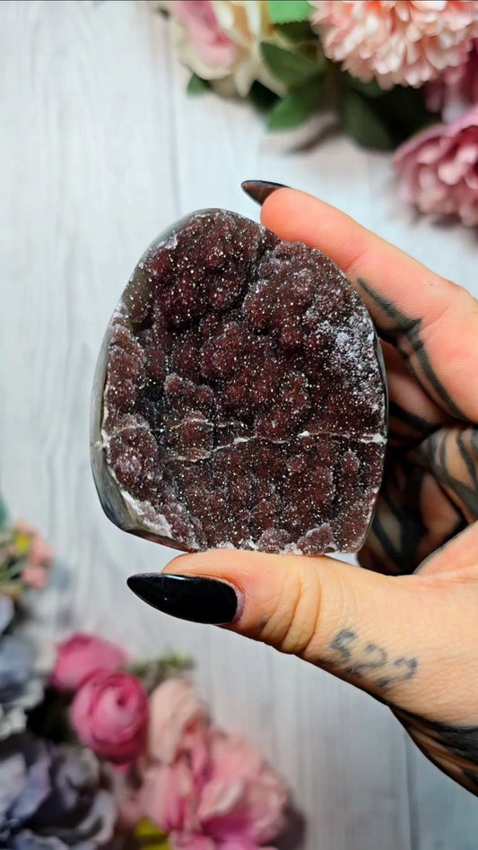 Rainbow Amethyst Cut Base 35